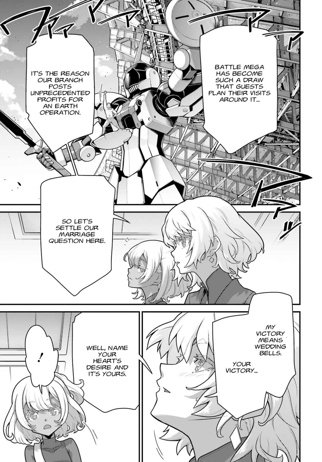 Page 38 Chapter 15 Mobile Suit Gundam: The Witch from Mercury - Vanadis Heart
