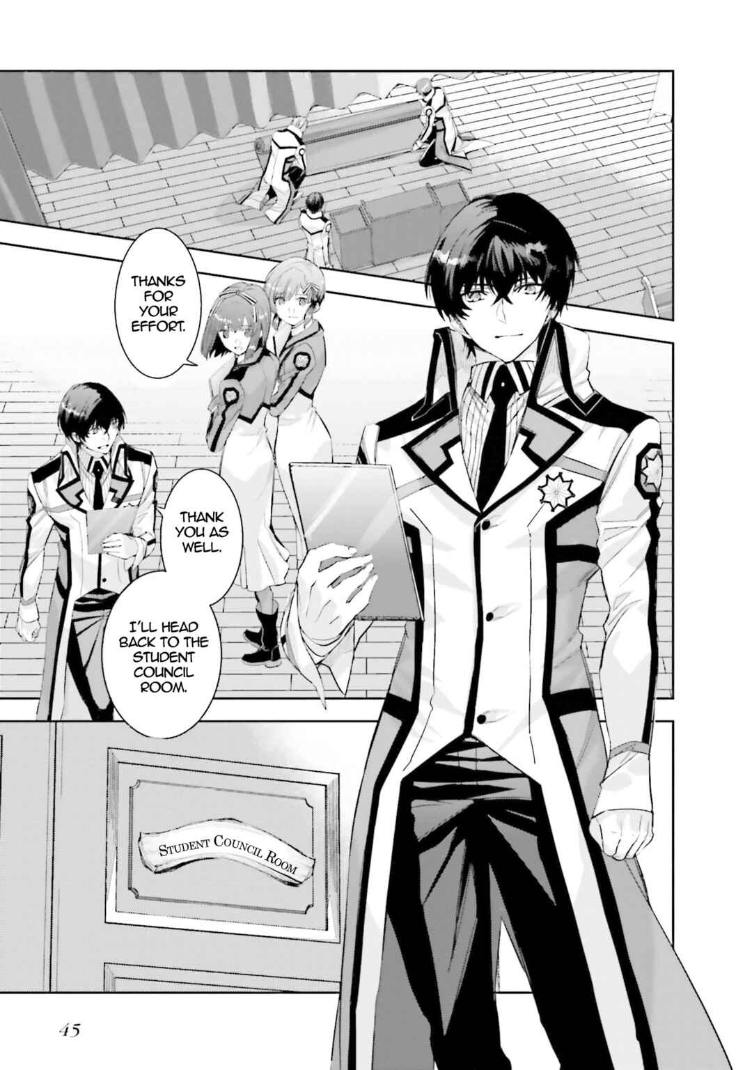 Page 11 Chapter 2 Mahouka Koukou no Rettousei - Nankai Soujou-hen