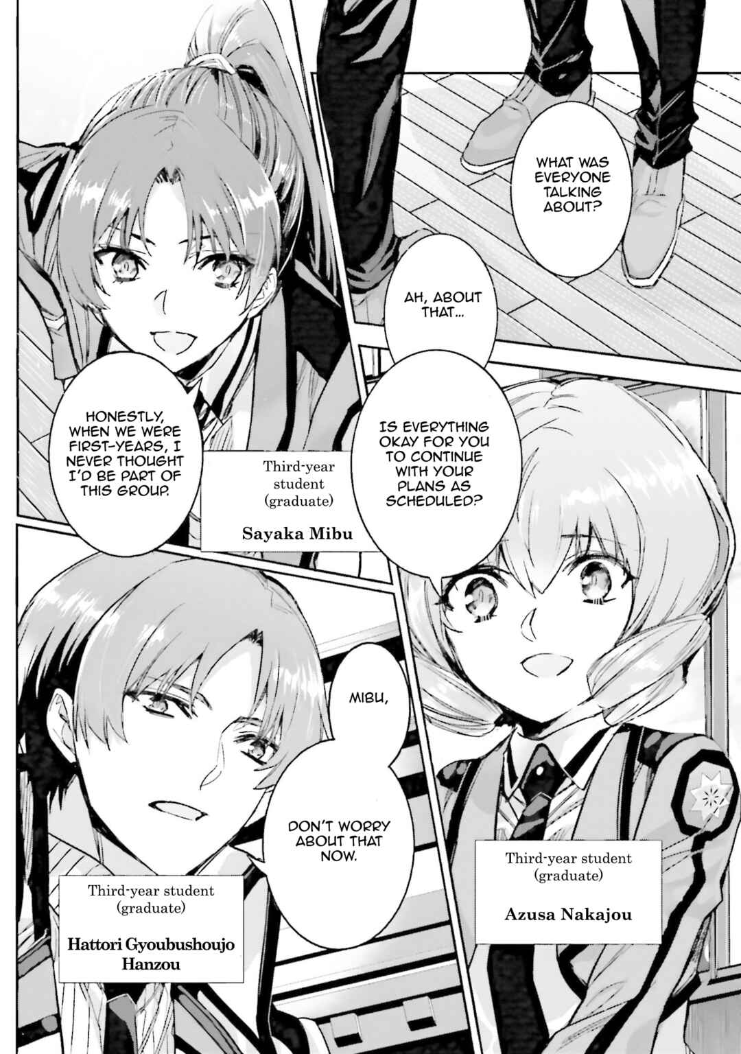 Page 14 Chapter 2 Mahouka Koukou no Rettousei - Nankai Soujou-hen