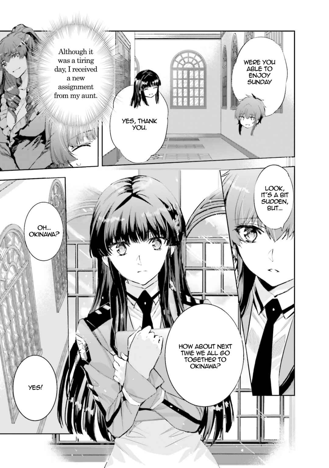 Page 3 Chapter 2 Mahouka Koukou no Rettousei - Nankai Soujou-hen