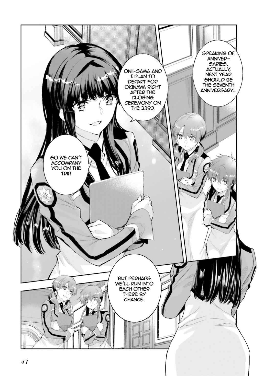 Page 7 Chapter 2 Mahouka Koukou no Rettousei - Nankai Soujou-hen