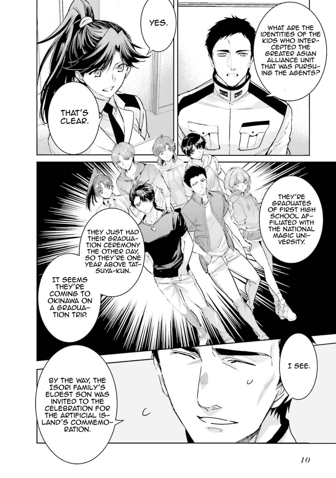 Page 11 Chapter 7 Mahouka Koukou no Rettousei - Nankai Soujou-hen