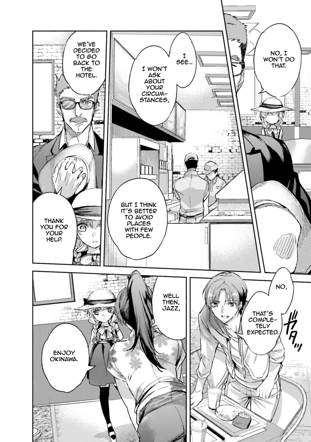 Page 8 Chapter 6 Mahouka Koukou no Rettousei - Nankai Soujou-hen
