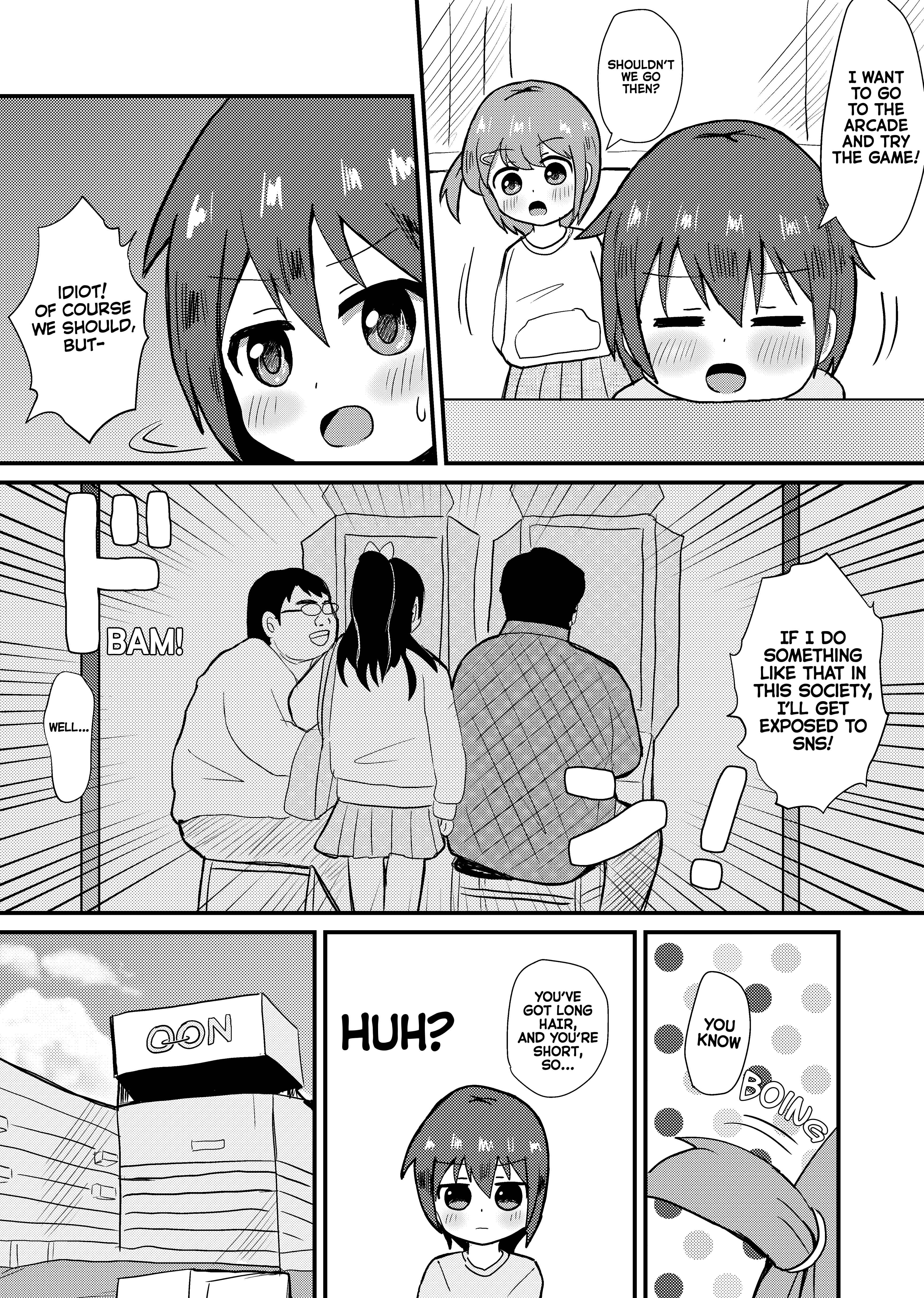 Page 2 Chapter 1 A Story About Dressing Up as a Girl and Playing a Girly game.