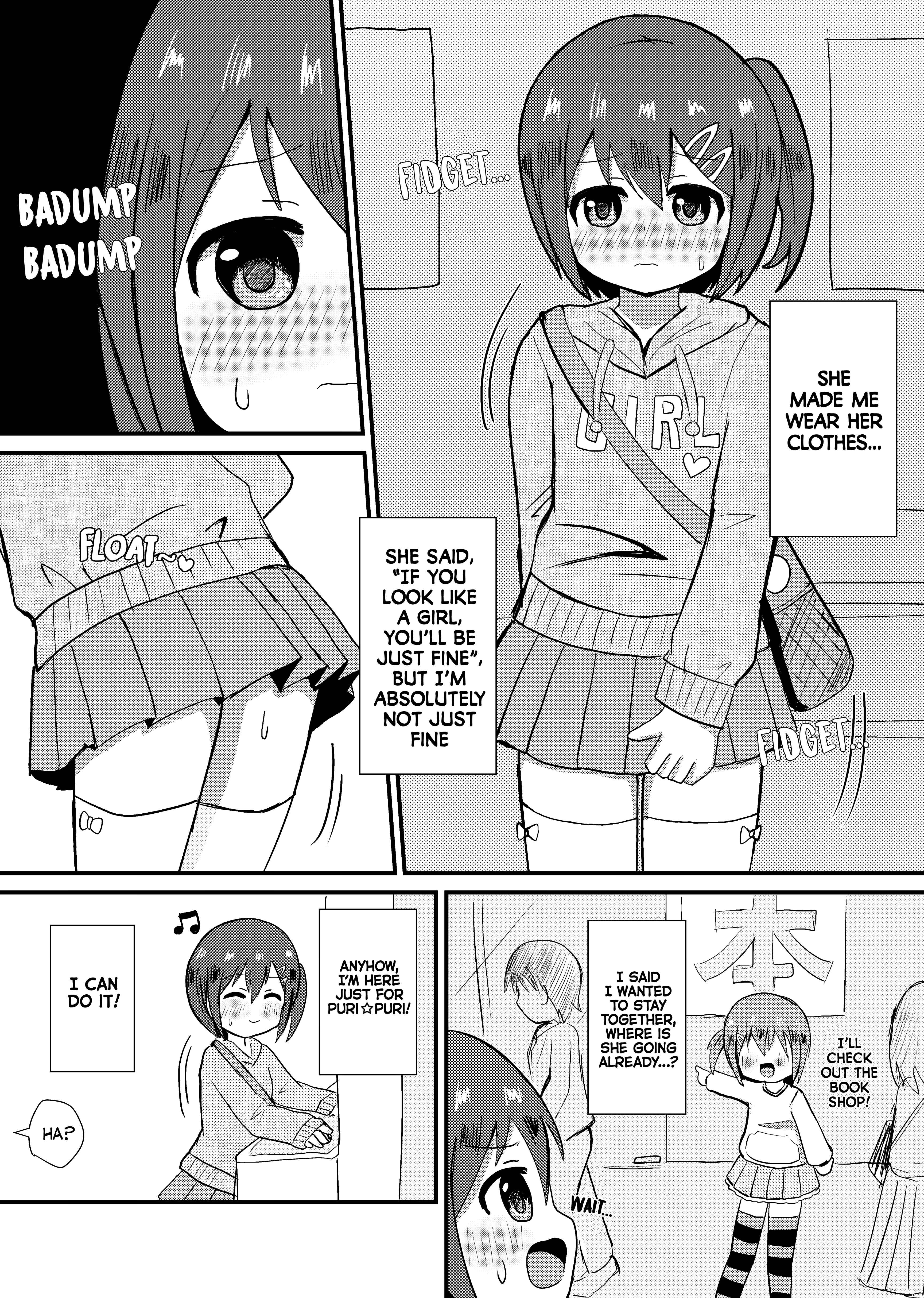 Page 3 Chapter 1 A Story About Dressing Up as a Girl and Playing a Girly game.
