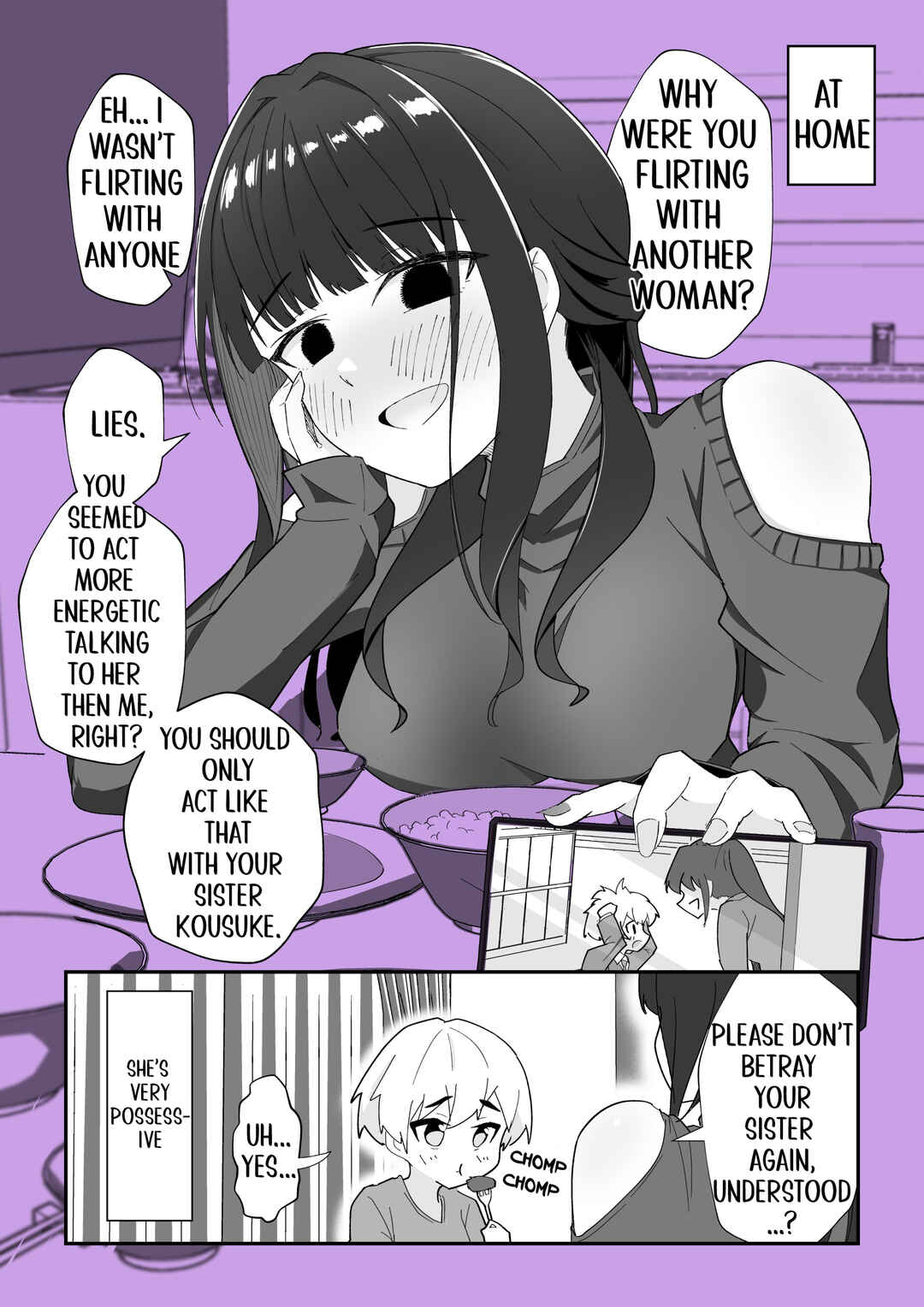 Page 2 Chapter 9 Sotozura wa Saikou na no ni, Ie de wa Honsei Mukidashi no Gimai