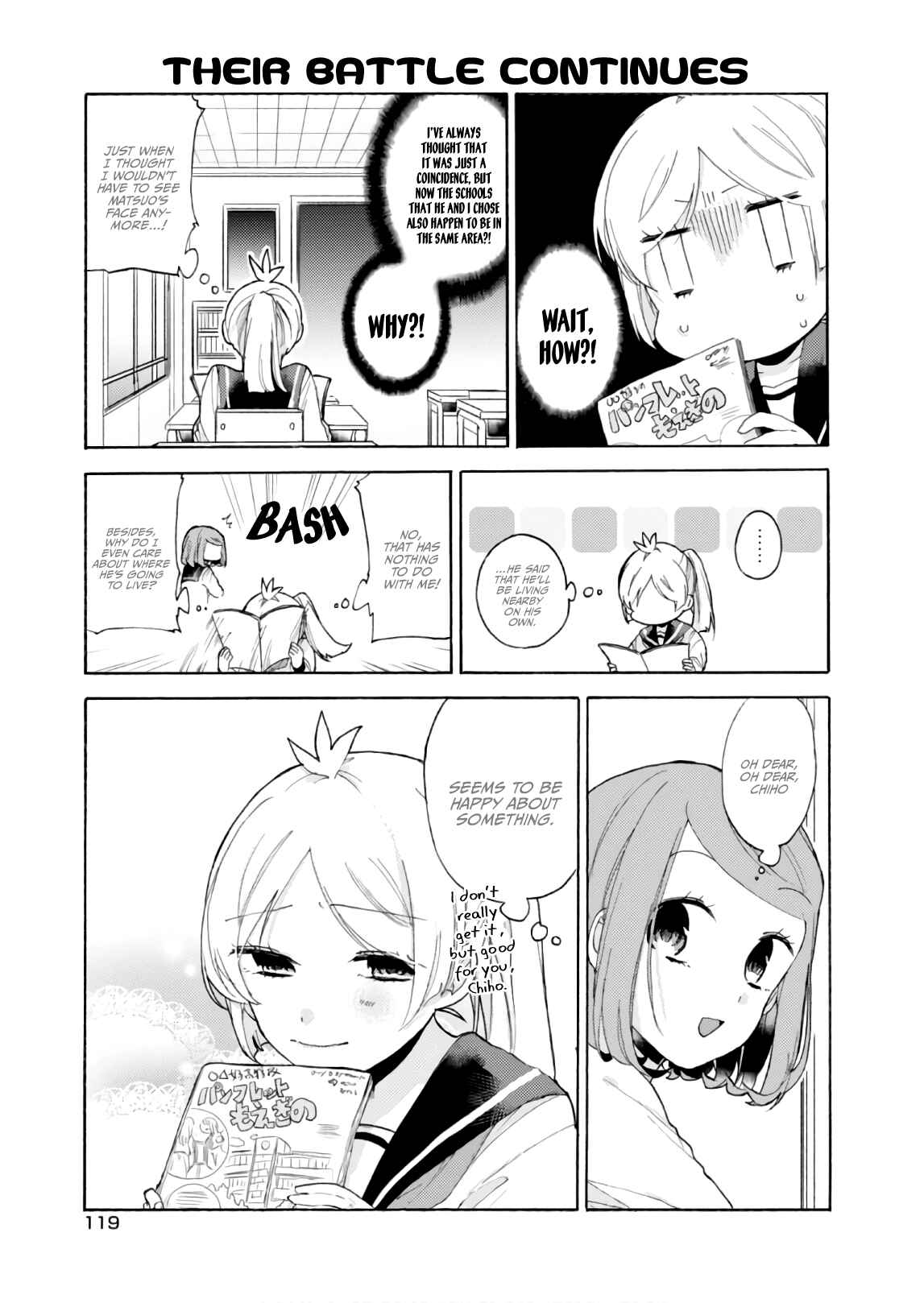 Page 12 Chapter 58 Akkun to Kanojo
