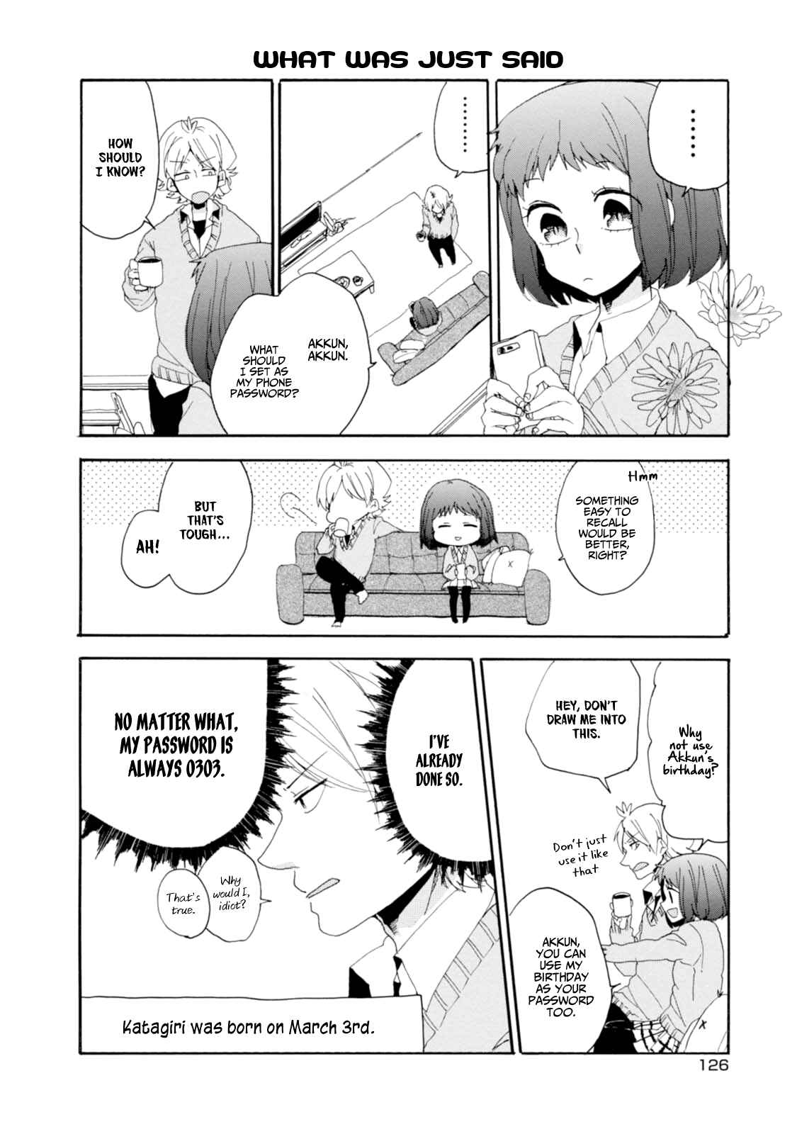 Page 14 Chapter 9 Akkun to Kanojo