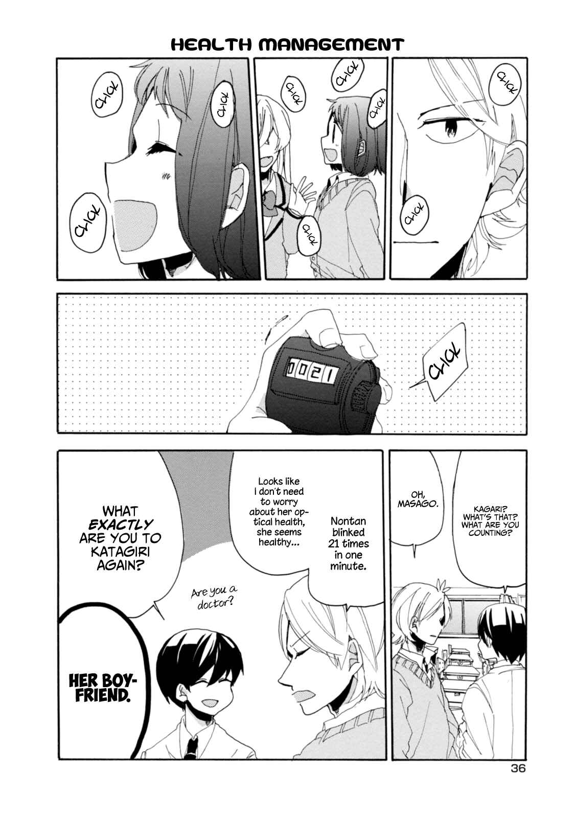 Page 5 Chapter 12 Akkun to Kanojo