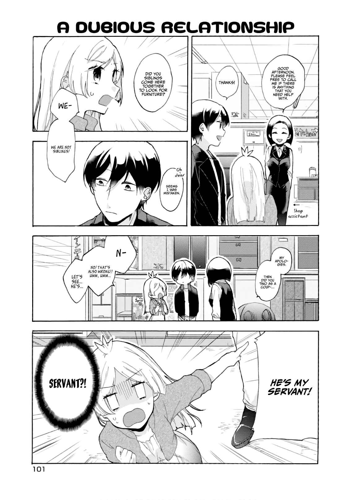 Page 12 Chapter 57 Akkun to Kanojo
