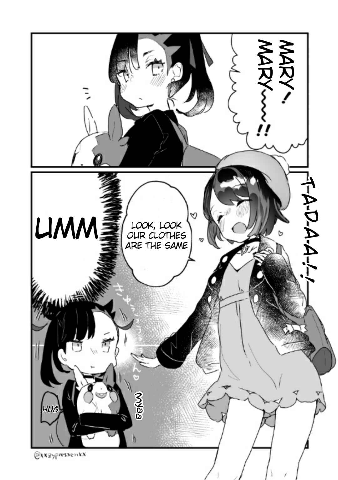 Page 1 Chapter Unknown_e707 Pokémon Sword and Shield - I Want to Date Mary-chan (Doujinshi)