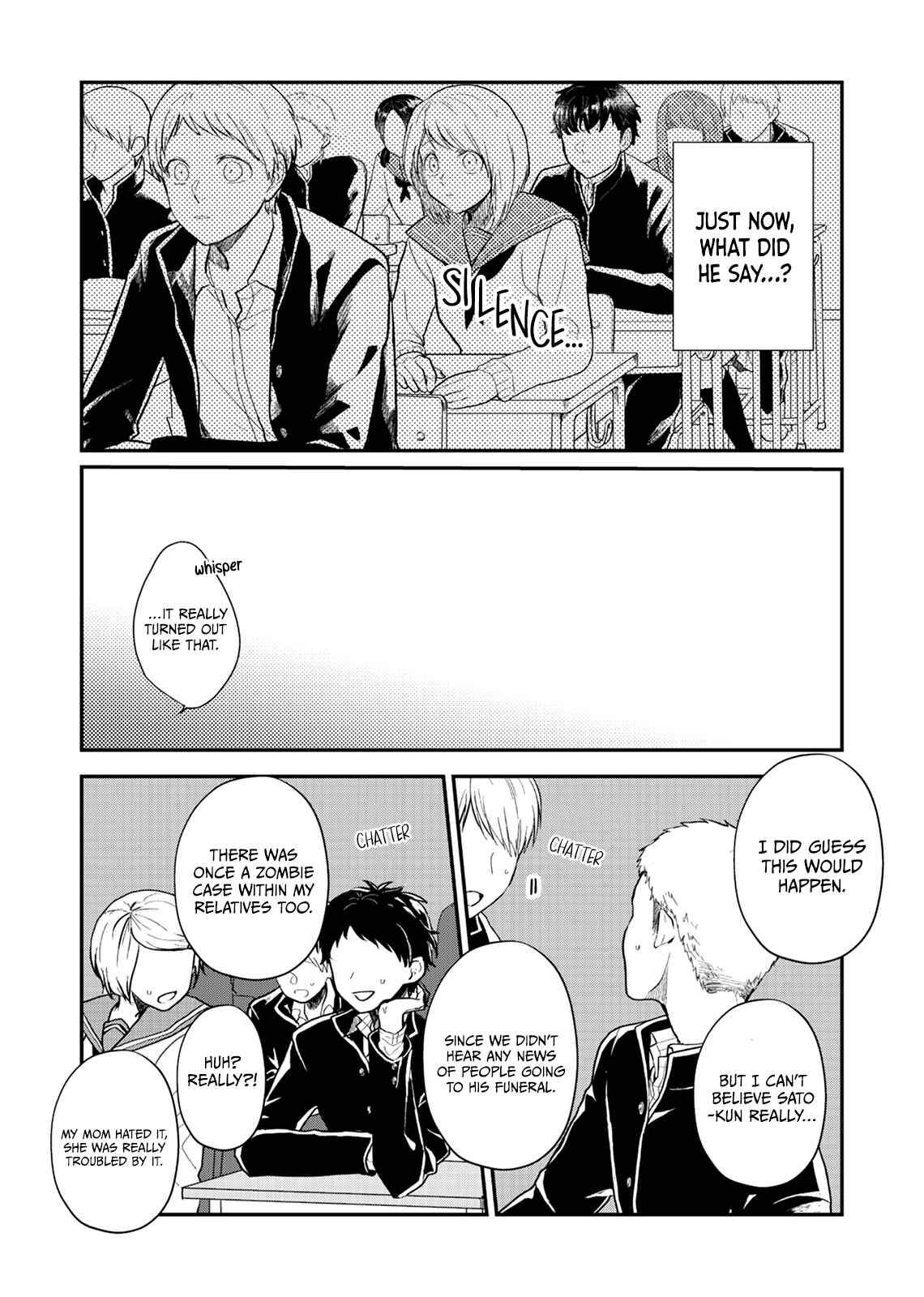 Page 5 Chapter 1 Sato-kun ga shinde kara