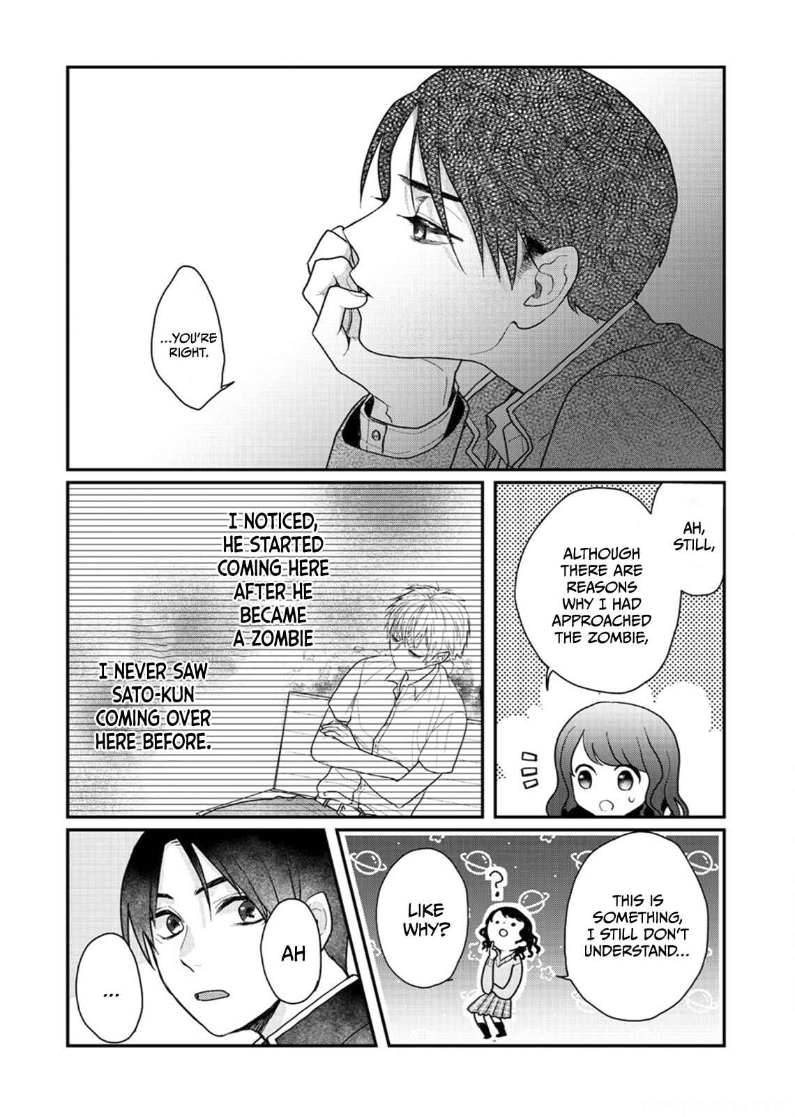 Page 40 Chapter 4 Sato-kun ga shinde kara