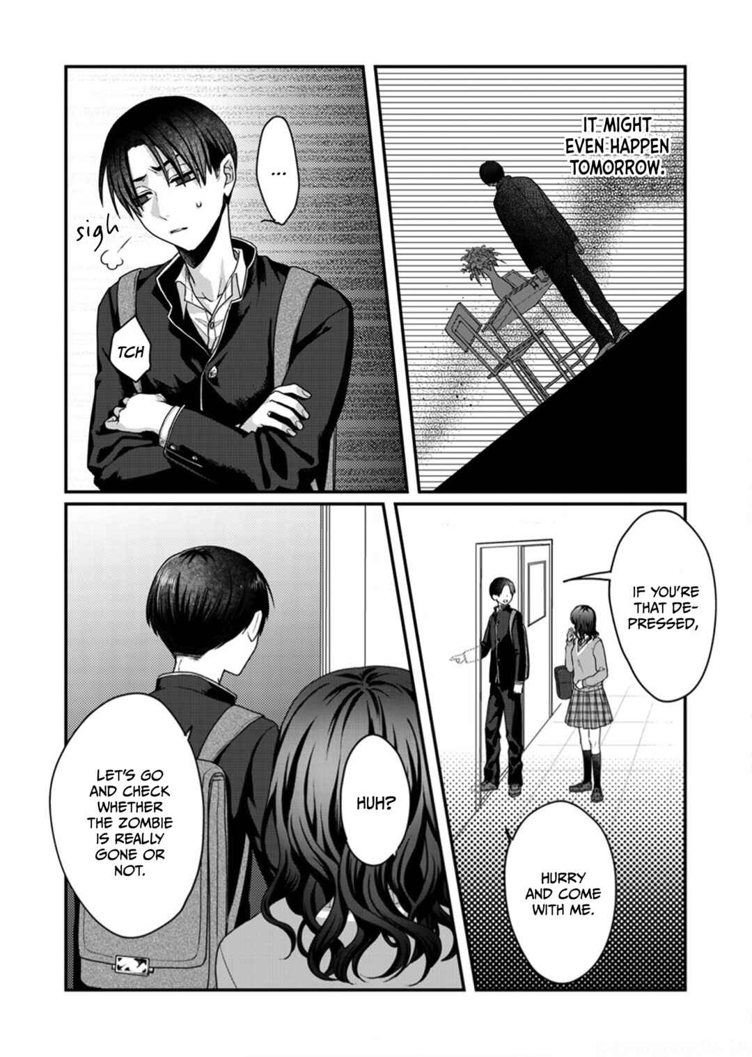 Page 8 Chapter 6 Sato-kun ga shinde kara