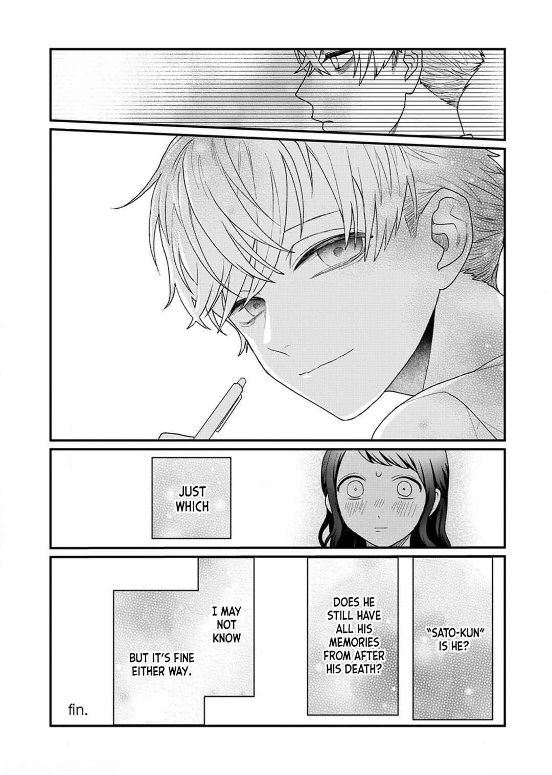 Page 22 Chapter 7.5 Sato-kun ga shinde kara