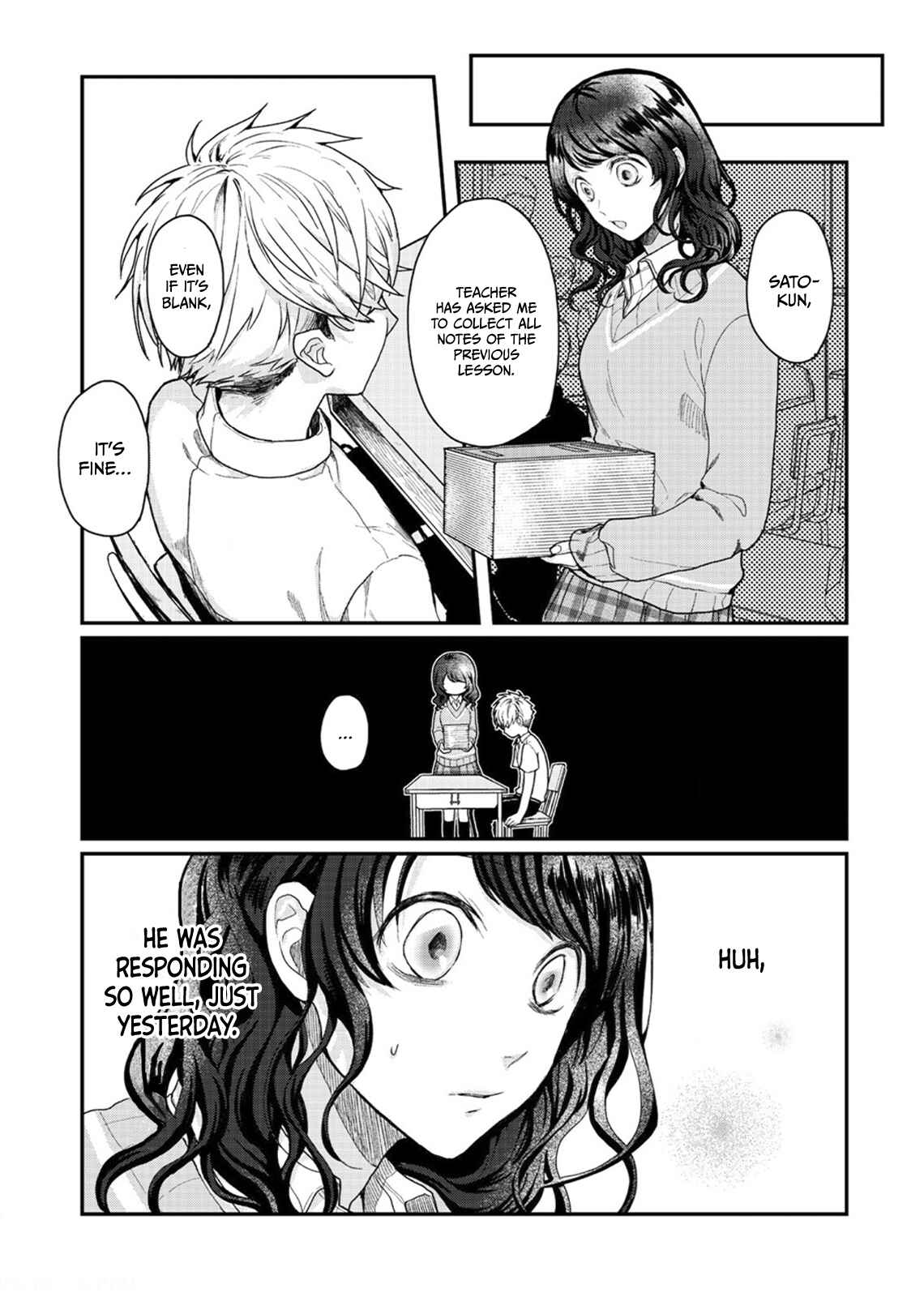 Page 3 Chapter 2 Sato-kun ga shinde kara