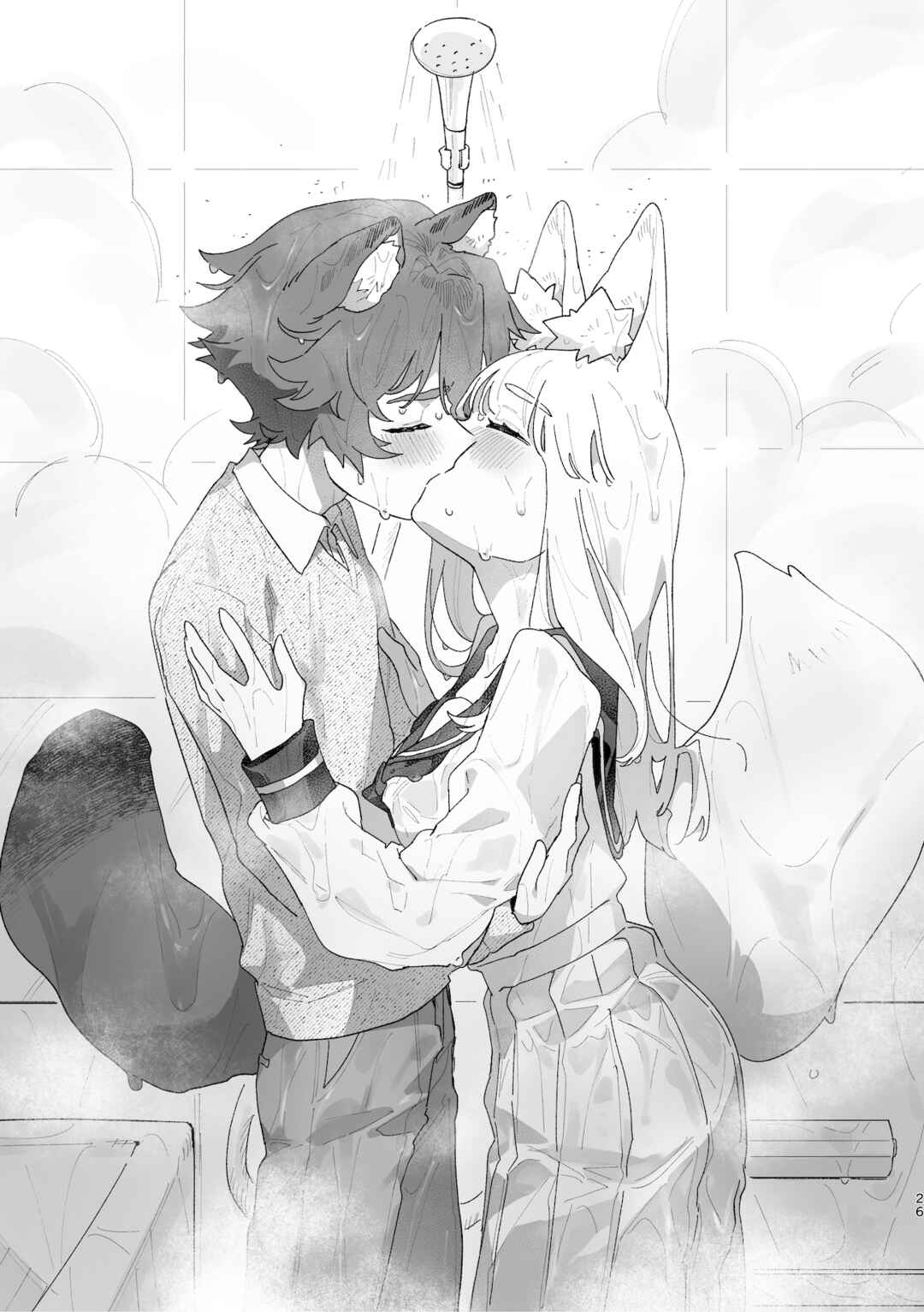 Page 27 Chapter Unknown_c68a Otoko ga Uke - Kitsune-chan X Tanuki-kun