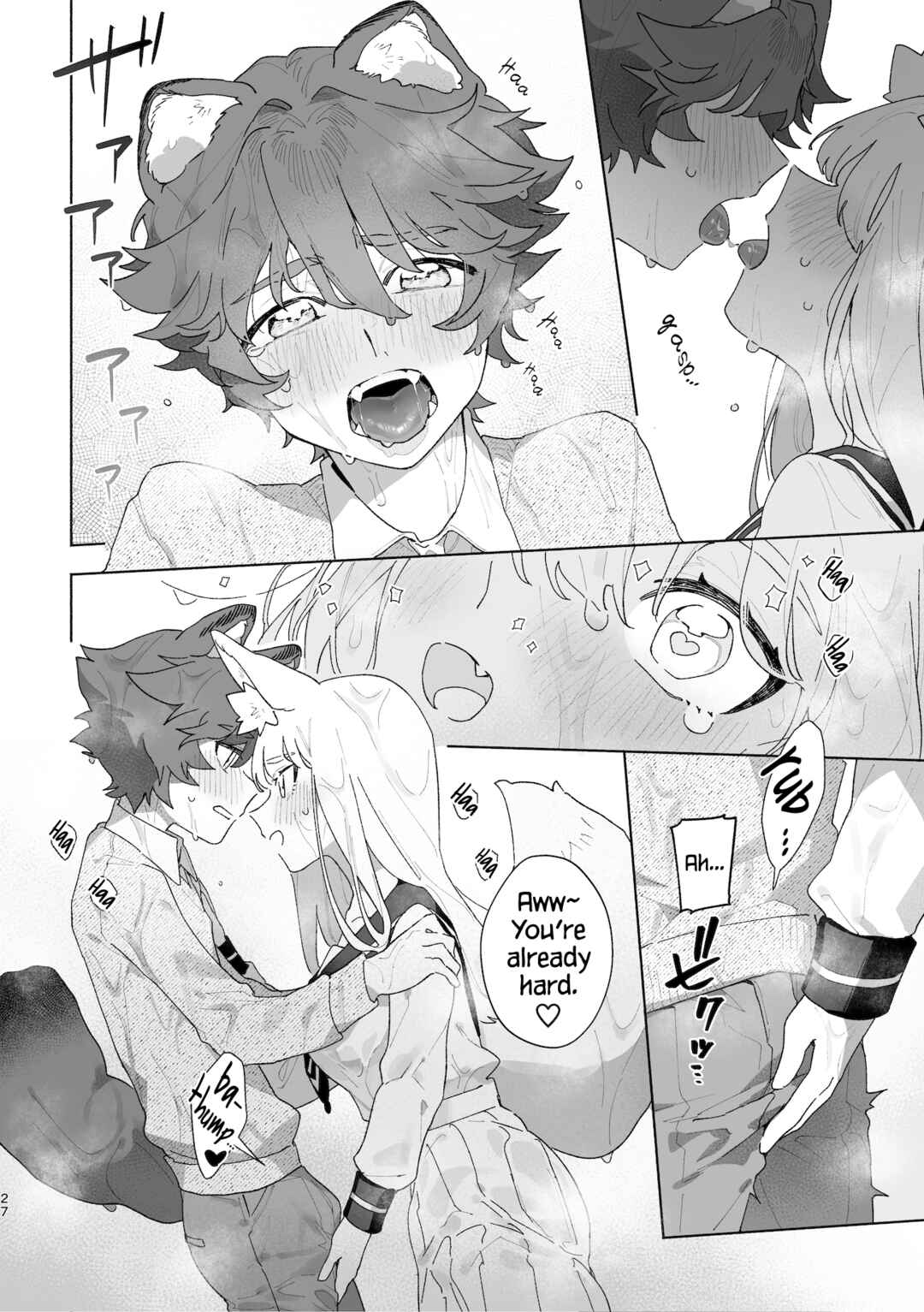 Page 28 Chapter Unknown_c68a Otoko ga Uke - Kitsune-chan X Tanuki-kun