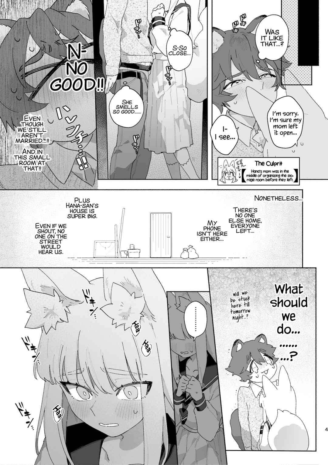 Page 5 Chapter Unknown_c68a Otoko ga Uke - Kitsune-chan X Tanuki-kun