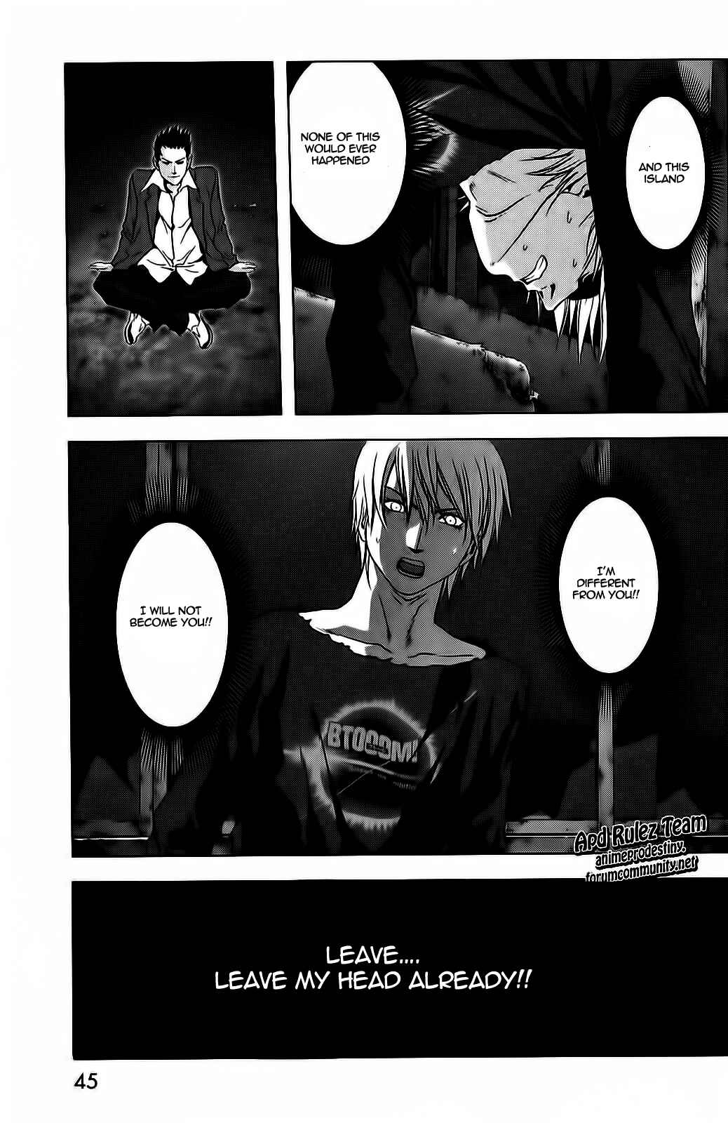 Page 45 Chapter 50 BTOOOM!