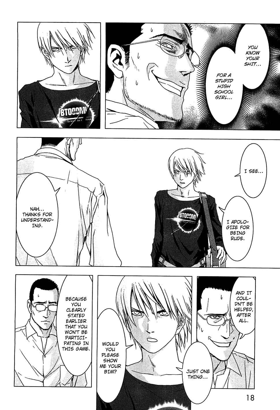 Page 22 Chapter 38 BTOOOM!