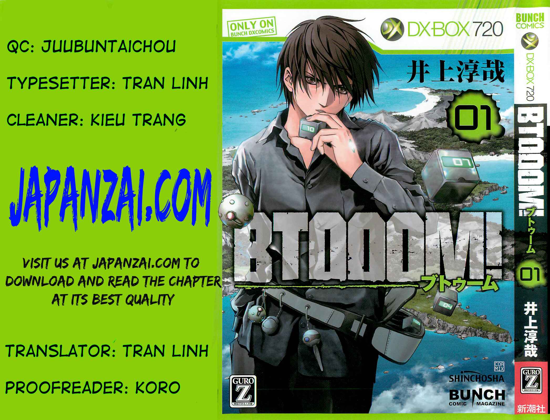 Page 1 Chapter 2 BTOOOM!