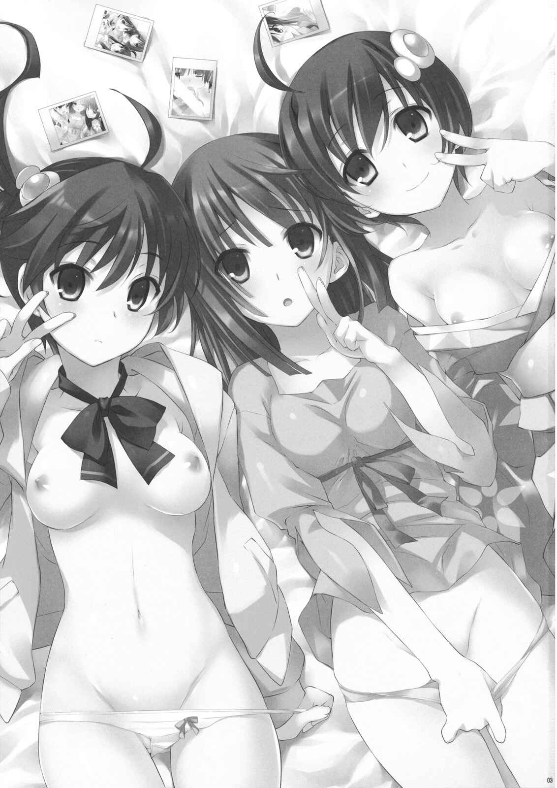 Page 2 Chapter Unknown_f708 Bakemonogatari - Hame x Sis (Doujinshi)