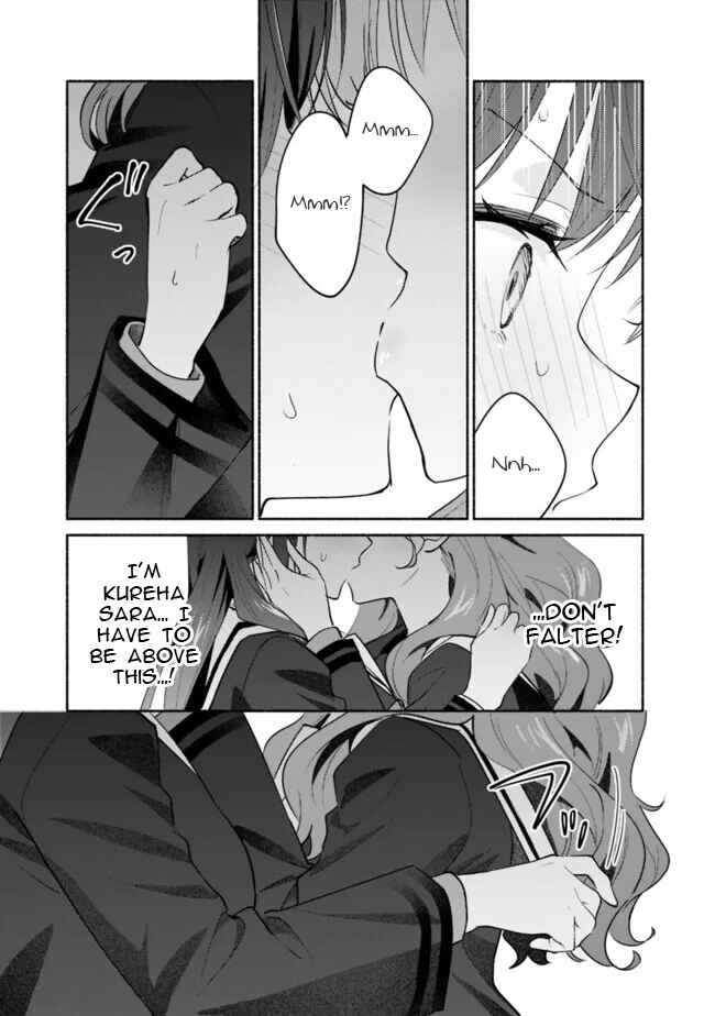 Page 11 Chapter 4 Makemasen kara to Iiharu Kao no Ii Onnanoko wo, Zenryoku de Kuppuku Saseru Yuri no Ohanashi