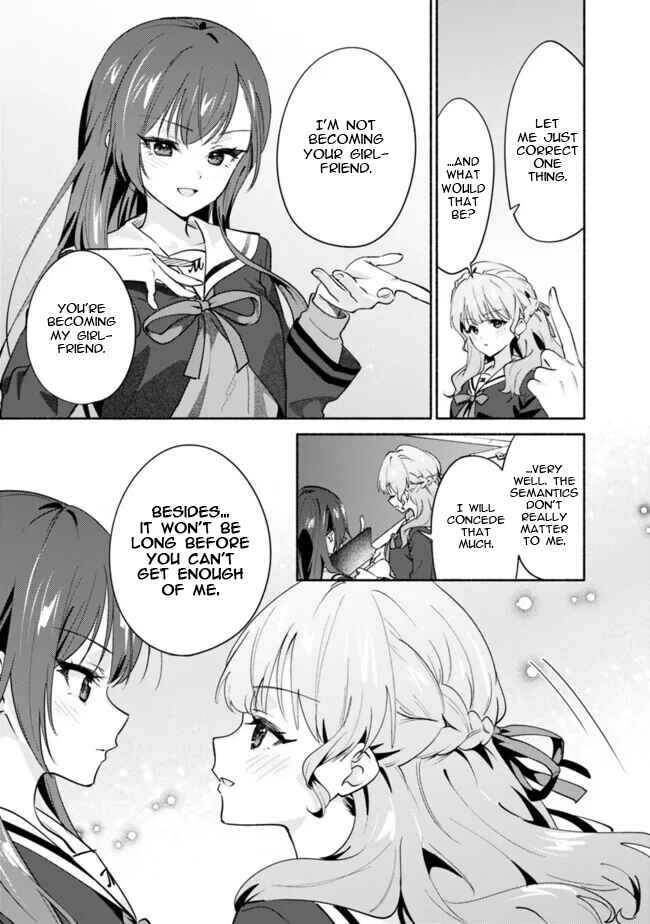 Page 21 Chapter 4 Makemasen kara to Iiharu Kao no Ii Onnanoko wo, Zenryoku de Kuppuku Saseru Yuri no Ohanashi