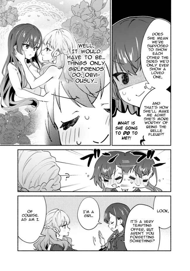 Page 3 Chapter 4 Makemasen kara to Iiharu Kao no Ii Onnanoko wo, Zenryoku de Kuppuku Saseru Yuri no Ohanashi