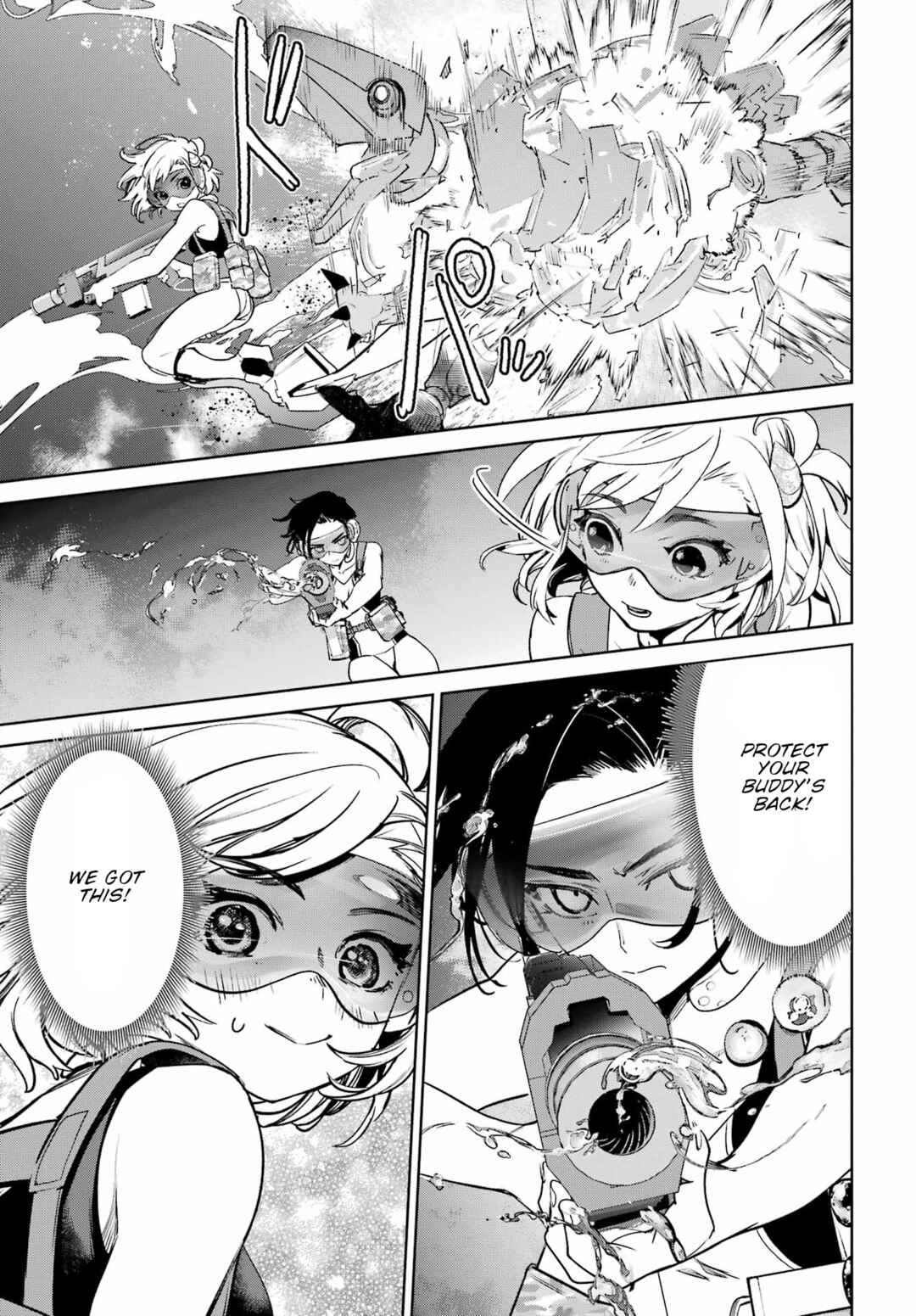Page 14 Chapter 4 Gakuen Sensuikan-tai: Mermaid Girls