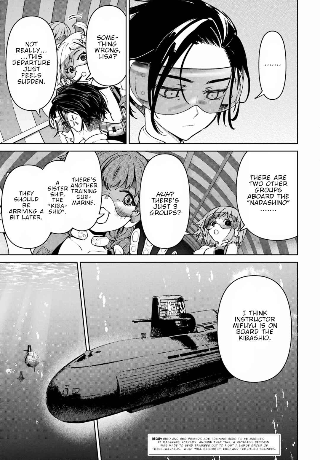 Page 4 Chapter 4 Gakuen Sensuikan-tai: Mermaid Girls