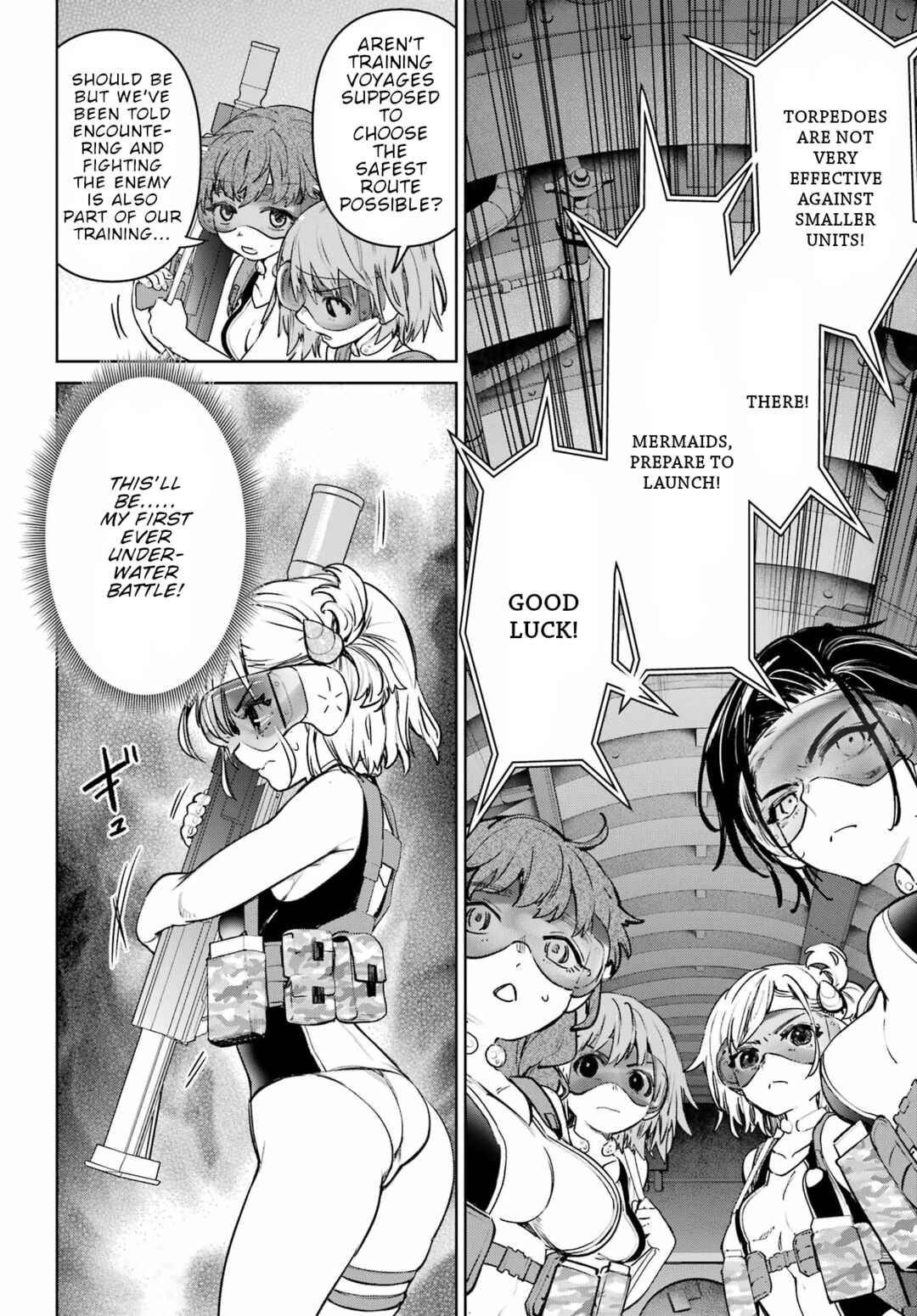 Page 7 Chapter 4 Gakuen Sensuikan-tai: Mermaid Girls
