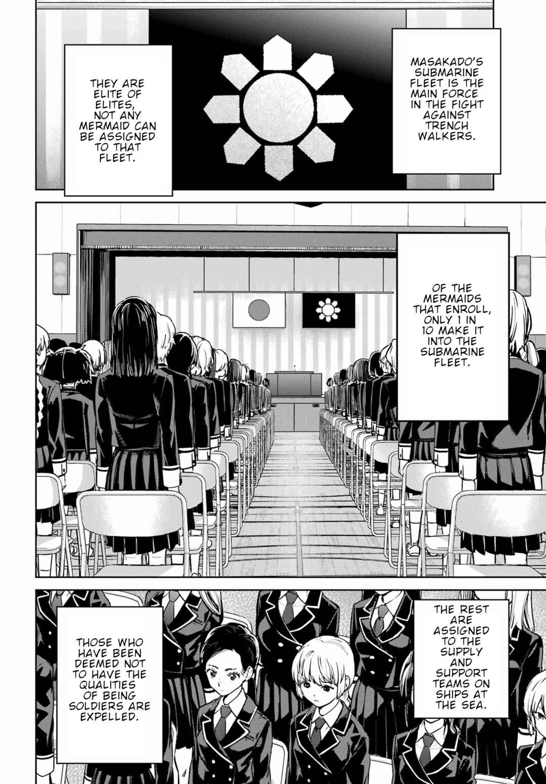 Page 10 Chapter 2 Gakuen Sensuikan-tai: Mermaid Girls