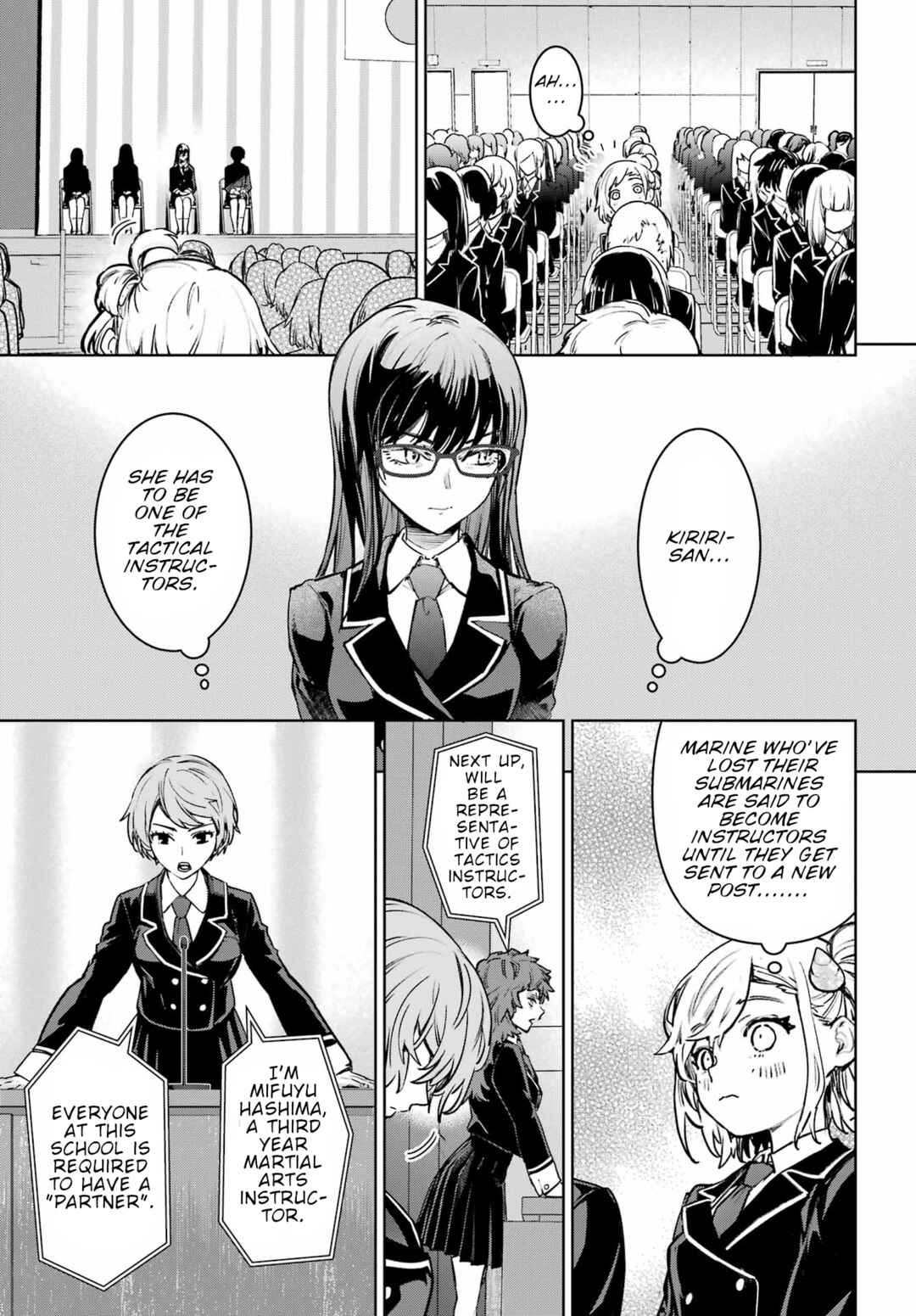 Page 15 Chapter 2 Gakuen Sensuikan-tai: Mermaid Girls