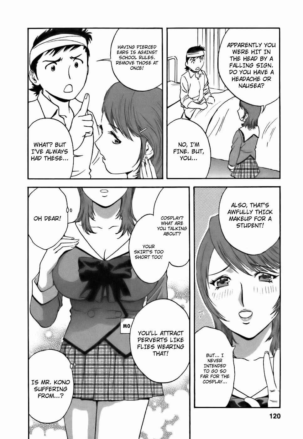 Page 8 Chapter 24 Mo-Retsu! Boin Sensei