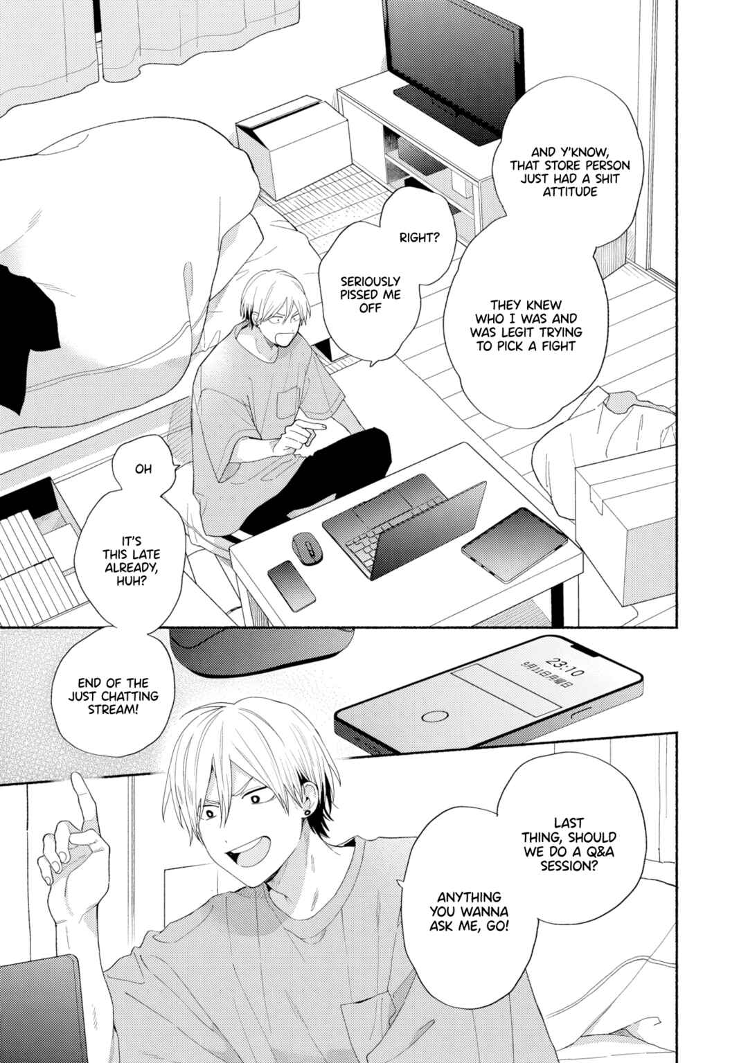 Page 1 Chapter 2 [Kamikai] Ikemen Haishinsha ni Ria Totsu Shitemita