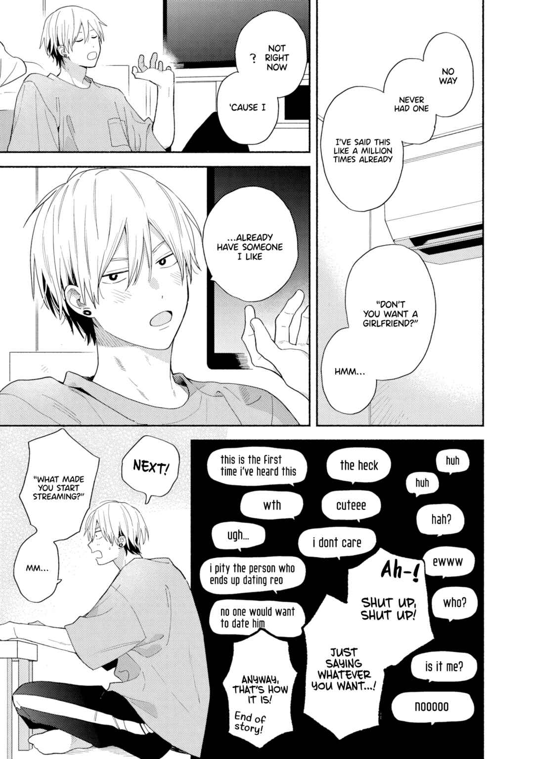 Page 3 Chapter 2 [Kamikai] Ikemen Haishinsha ni Ria Totsu Shitemita