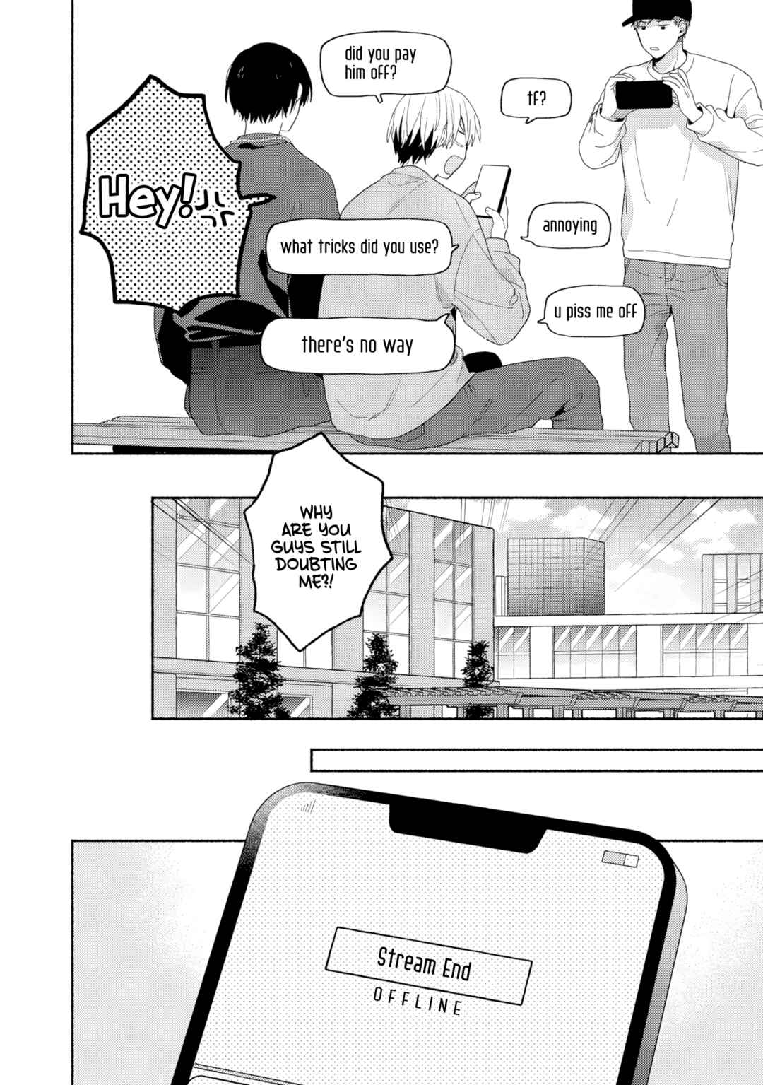 Page 14 Chapter 5 [Kamikai] Ikemen Haishinsha ni Ria Totsu Shitemita