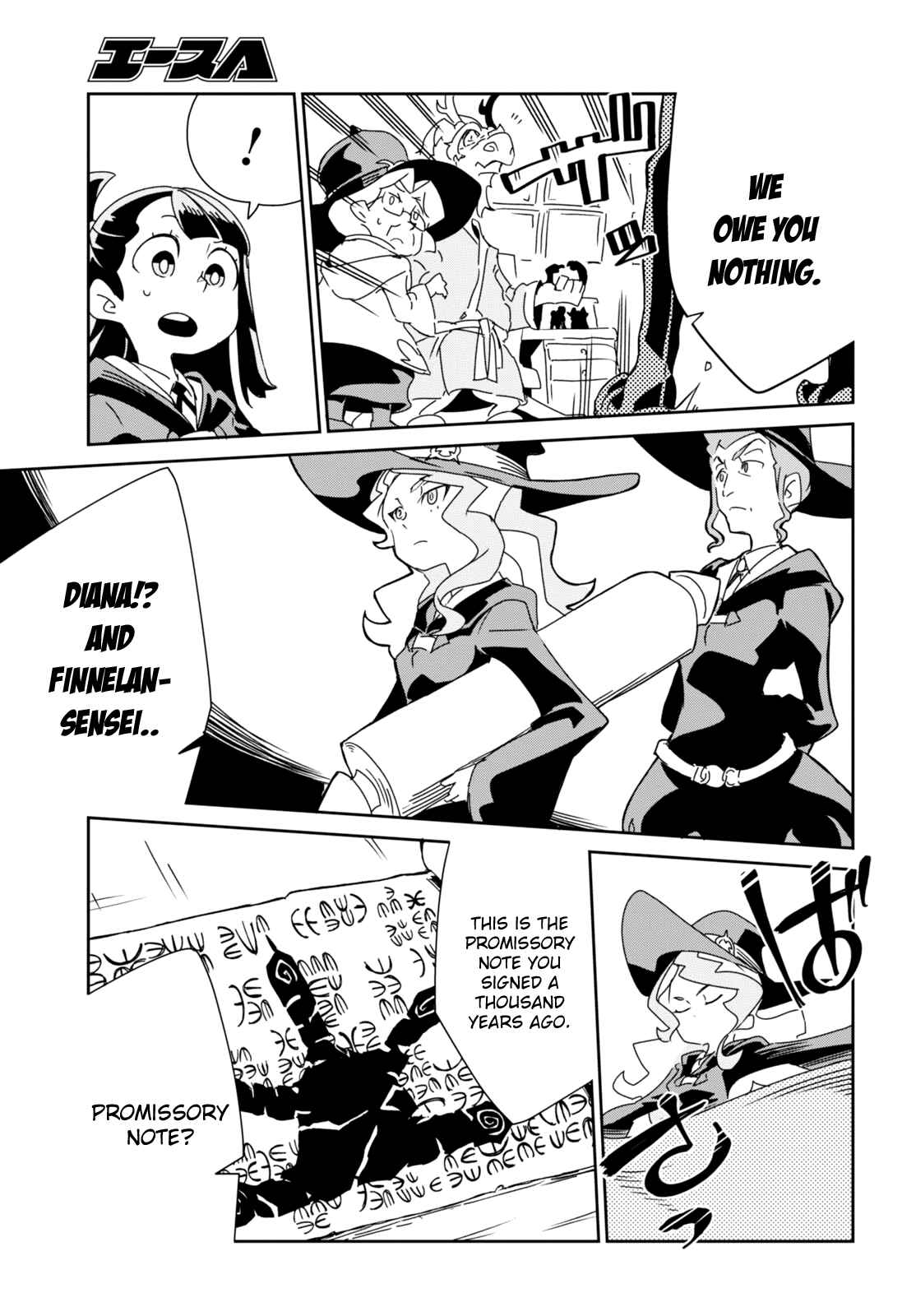Page 34 Chapter 6 Little Witch Academia