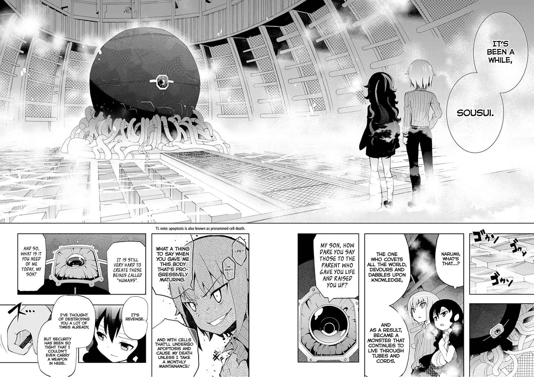 Page 21 Chapter 20 Akarui Sekai Keikaku
