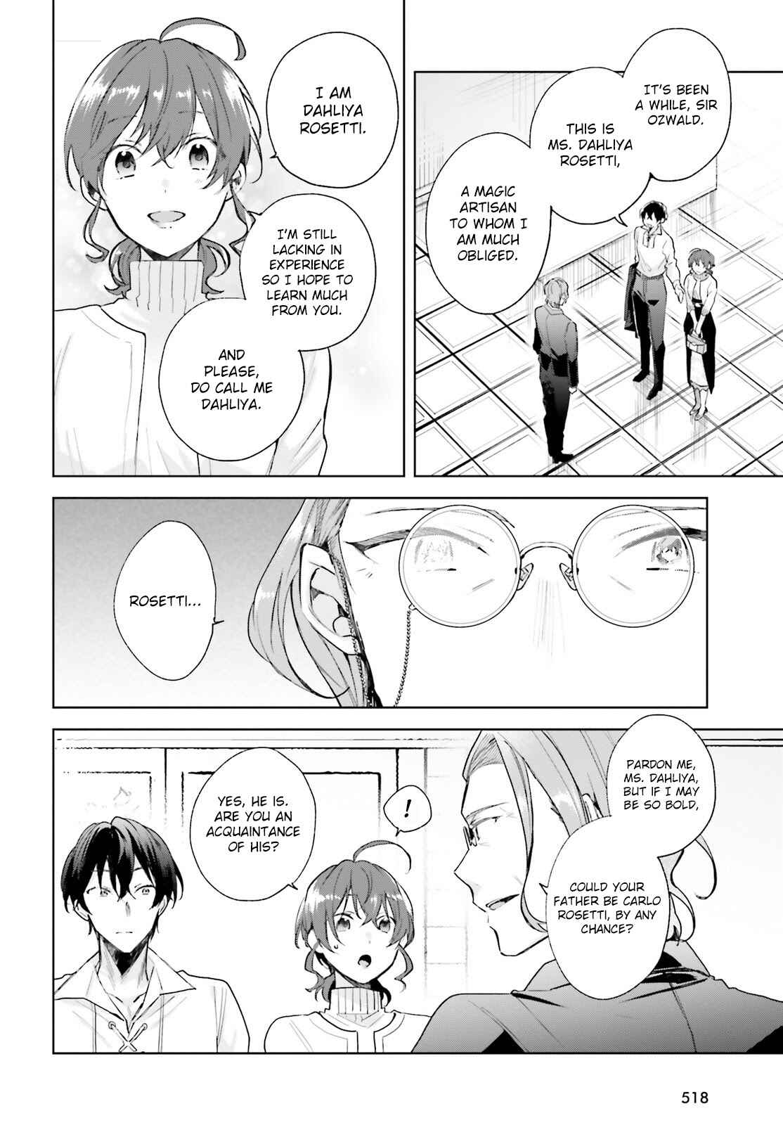 Page 2 Chapter 8 Madougushi Dahliya wa Utsumukanai: Kyou Kara Jiyuu na Shokunin Life