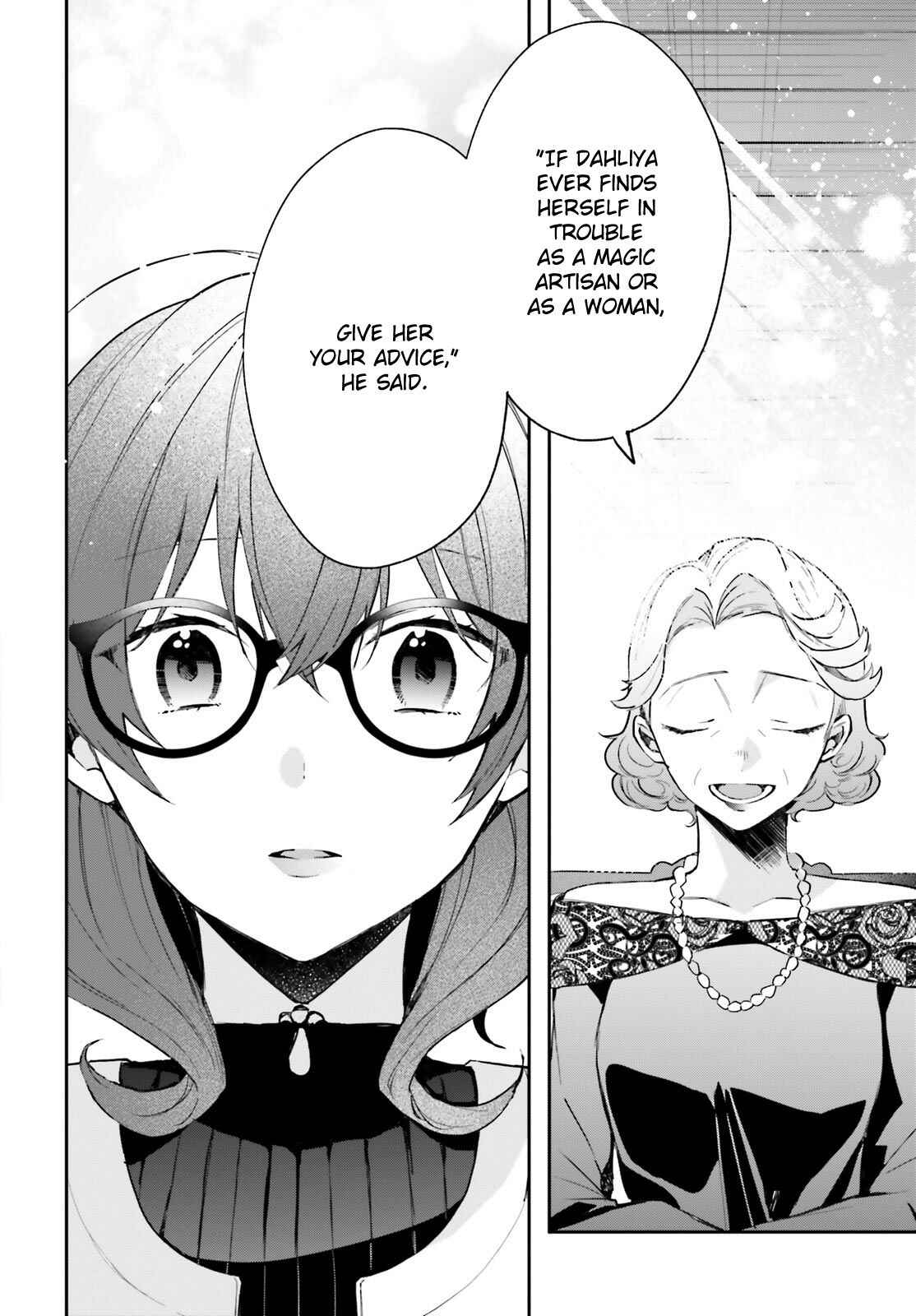 Page 27 Chapter 4 Madougushi Dahliya wa Utsumukanai: Kyou Kara Jiyuu na Shokunin Life