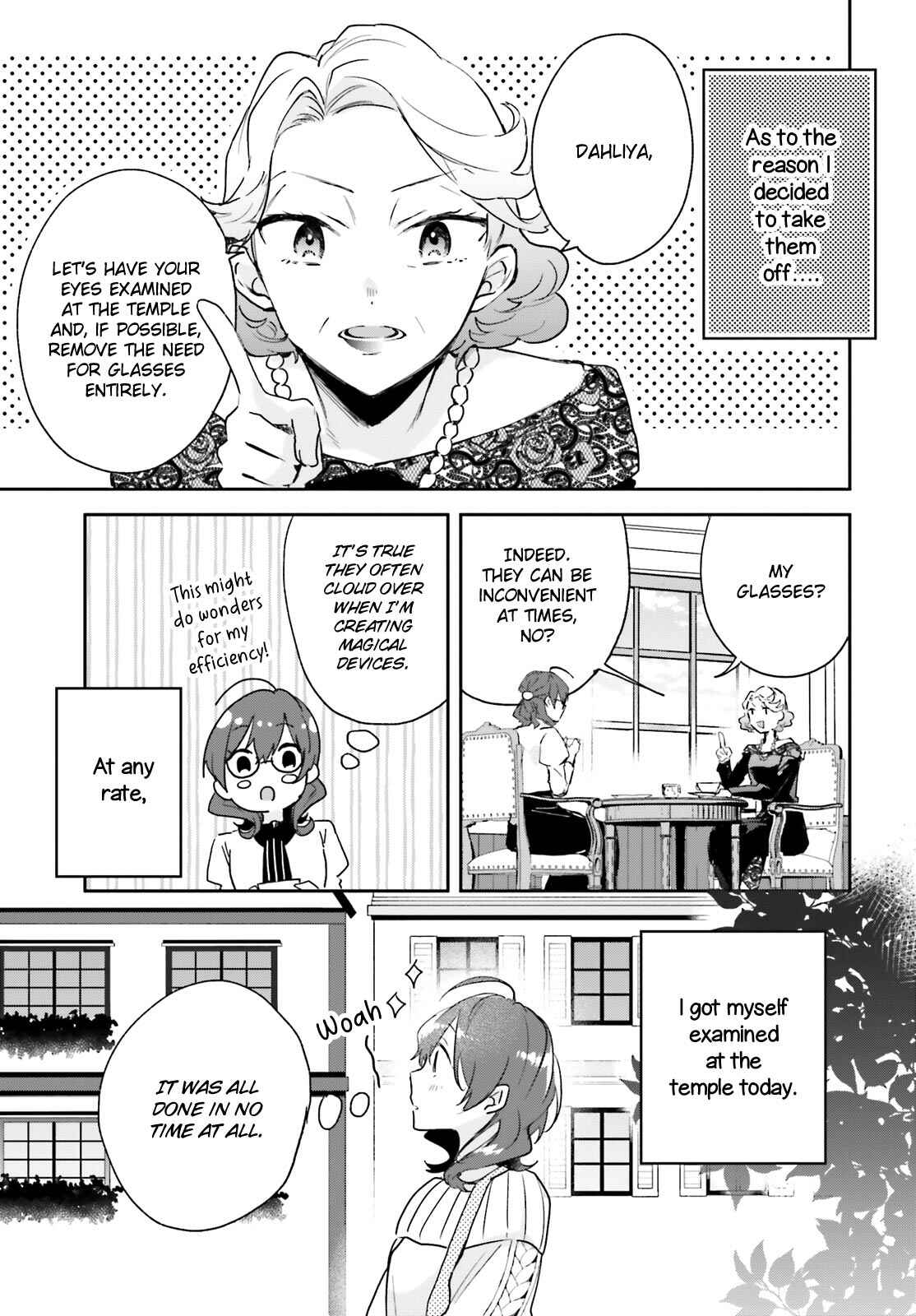 Page 4 Chapter 5 Madougushi Dahliya wa Utsumukanai: Kyou Kara Jiyuu na Shokunin Life