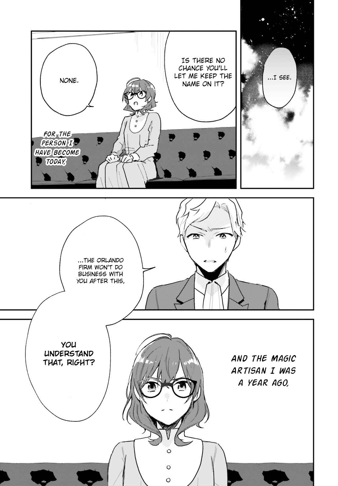 Page 26 Chapter 3 Madougushi Dahliya wa Utsumukanai: Kyou Kara Jiyuu na Shokunin Life