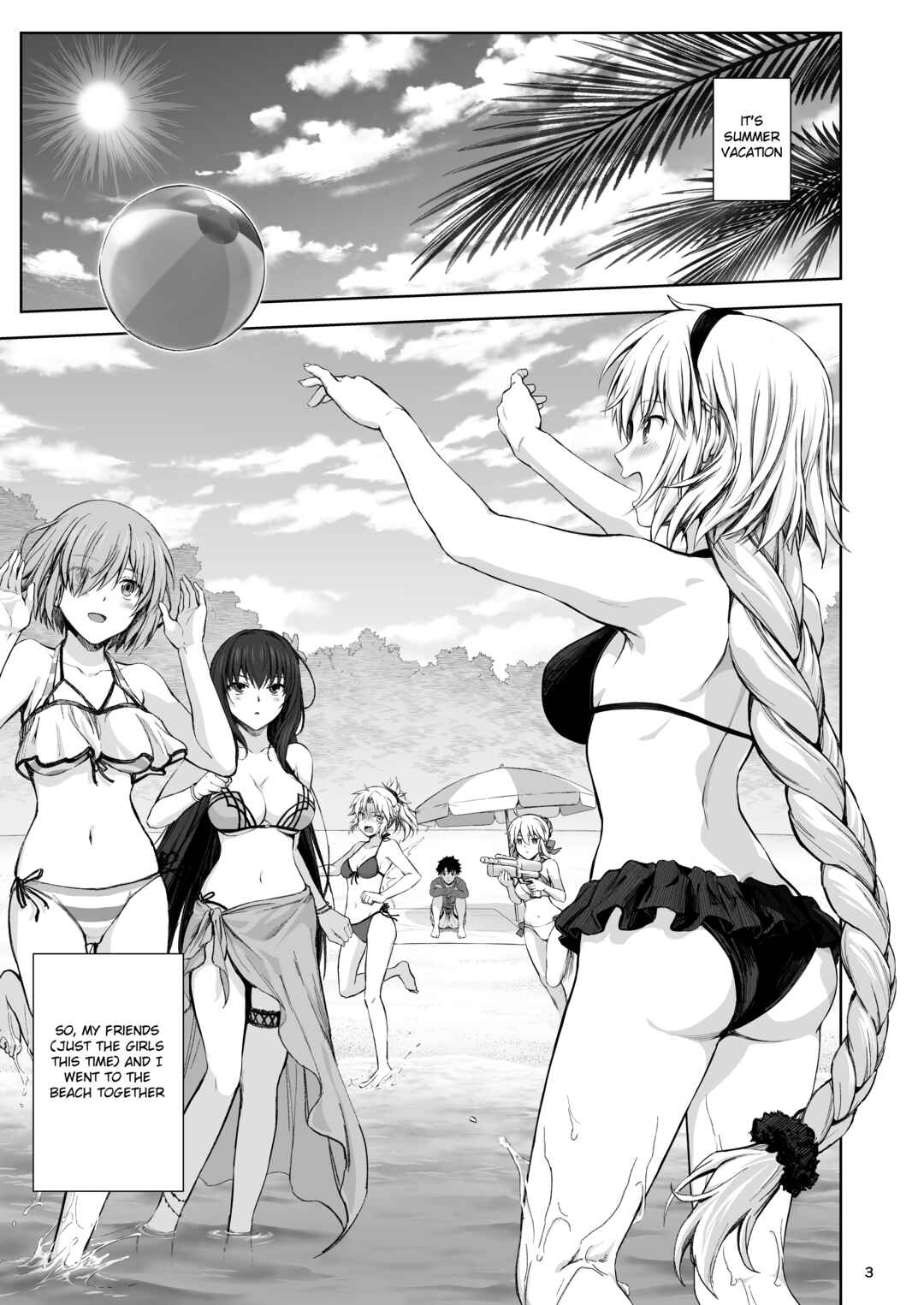 Page 4 Chapter Unknown_87fd Fate/Grand Order - Jeanne to Natsu no Umi (Doujinshi)