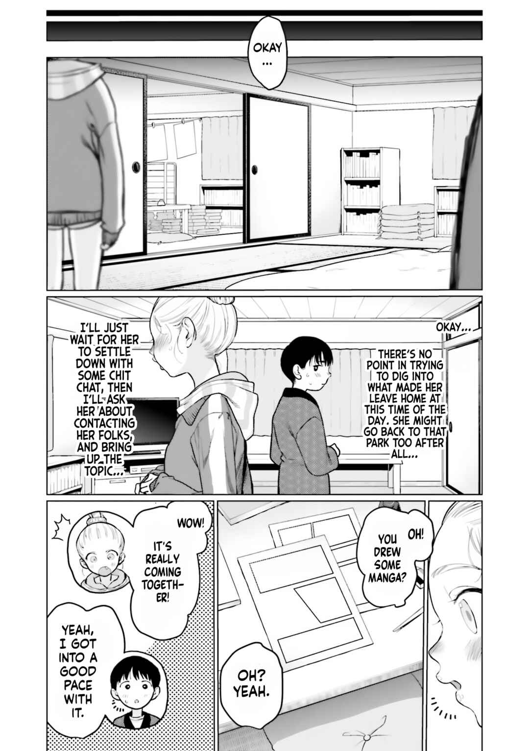 Page 3 Chapter 32 Sasha-chan to Classmate Otaku-kun