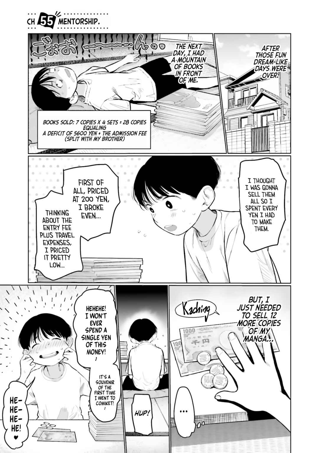 Page 1 Chapter 55 Sasha-chan to Classmate Otaku-kun