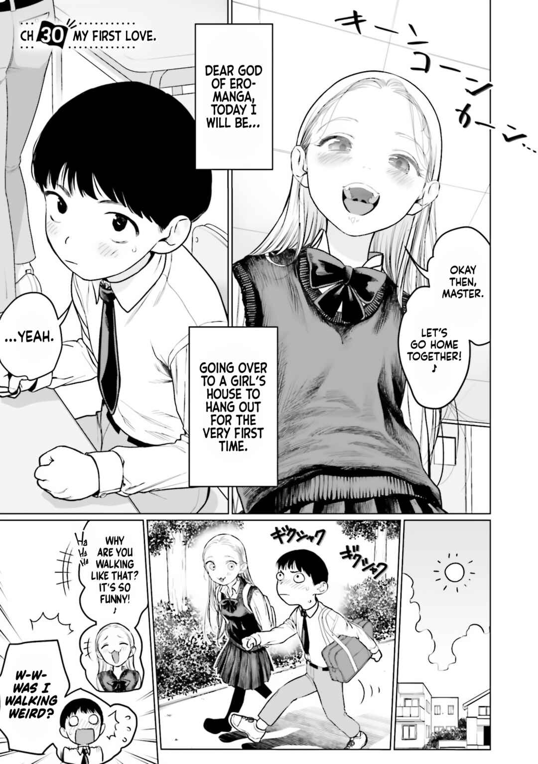Page 1 Chapter 30 Sasha-chan to Classmate Otaku-kun