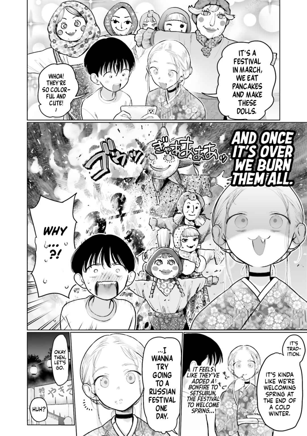 Page 4 Chapter 58 Sasha-chan to Classmate Otaku-kun